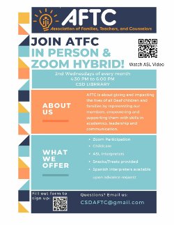 AFTC Meeting Flyer